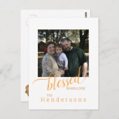 Najaarsfoto Gezegd Briefkaart (Voorkant / Achterkant)