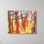 Najaarsfoto van Herfst Fotografische kunst Canvas Afdruk (Voorkant)