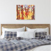 Najaarsfoto van Herfst Fotografische kunst Canvas Afdruk (Insitu (Slaapkamer))