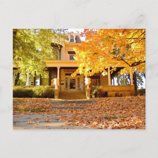 Najaarsfoto van Mark Edward Westerfield Briefkaart (Voorkant)