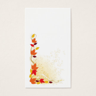 Najaarsgrens Visitekaartjes