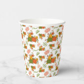 NajaarsHerfst Harvest Thanksgiving Papieren Bekers (Rechts)