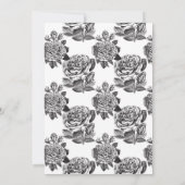 NajaarsHerfst Rustic Floral gothic Vrijgezellenfee Kaart (Achterkant)