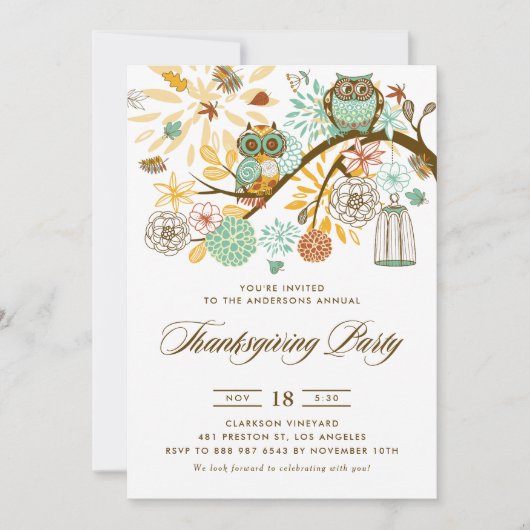  Najaarsinstallatie - Thanksgiving van de  Kaart (Voorkant)