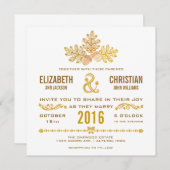 Najaarsjorns en eekleien kaart (Voorkant / Achterkant)