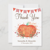 Najaarskaart Herfst Little Pumpkin (Voorkant)