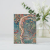 Najaarskattering laat bladeren briefkaart (Staand voorkant)