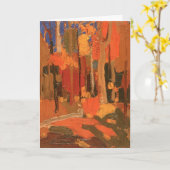 Najaarskleur van Tom Thomson Kaart (Gele Bloem)