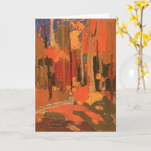 Najaarskleur van Tom Thomson Kaart (Gele Bloem)