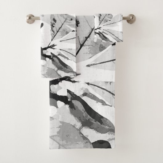 Najaarskleuren, bladeren 2 bad handdoek (Insitu)