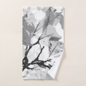 Najaarskleuren, bladeren 2 bad handdoek (Handdoek)
