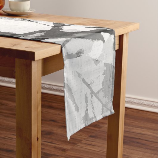 Najaarskleuren, bladeren 2 korte tafelloper (Voorbeeld)