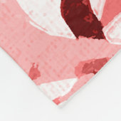 Najaarskleuren, bladeren 3 fleece deken (Hoek)