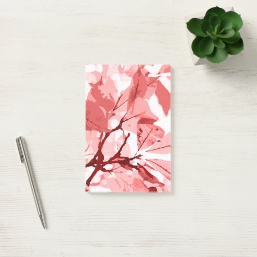 Najaarskleuren, bladeren 3 post-it® notes (Kantoor)