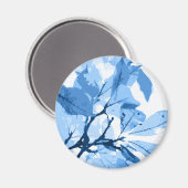 Najaarskleuren, bladeren 4 magneet (Voorkant / Achterkant)