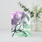 Najaarskleuren, bladeren 5 briefkaart (Staand voorkant)