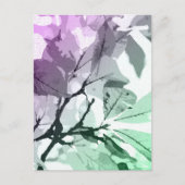 Najaarskleuren, bladeren 5 briefkaart (Voorkant)