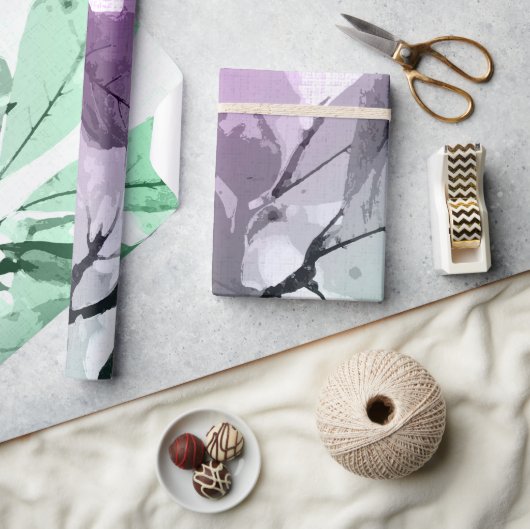 Najaarskleuren, bladeren 5 cadeaupapier (Crafts)