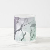 Najaarskleuren, bladeren 5 matglas koffiemok (Center)