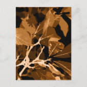 Najaarskleuren, bladeren 6 briefkaart (Voorkant)