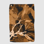 Najaarskleuren, bladeren 6 golfhanddoek (Voorkant)