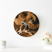 Najaarskleuren, bladeren 6 grote klok (Huis)