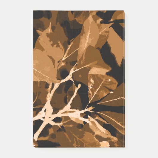 Najaarskleuren, bladeren 6 post-it® notes (Voorkant)