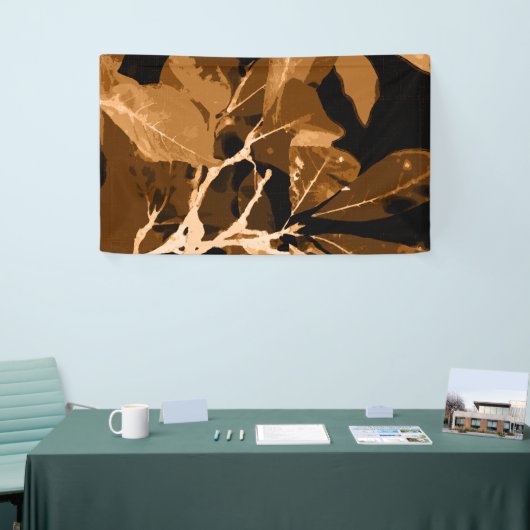 Najaarskleuren, bladeren 6 spandoek (Beurs)