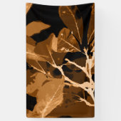 Najaarskleuren, bladeren 6 spandoek (Verticaal)