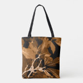 Najaarskleuren, bladeren 6 tote bag (Achterkant)