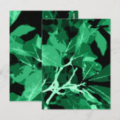 Najaarskleuren, bladeren 7 briefkaart (Voorkant / Achterkant)