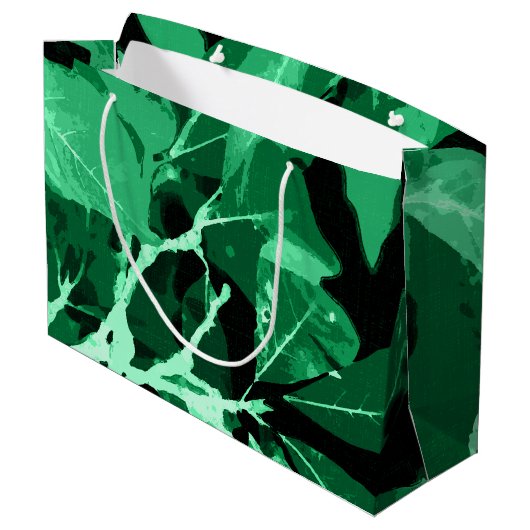 Najaarskleuren, bladeren 7 groot cadeauzakje (Achterkant Gekanteld)