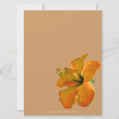 Najaarskleuren bruiloft:Twee worden één Kaart (Achterkant)