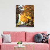 Najaarskleuren in het land canvas afdruk (Insitu (Woonkamer))