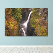 najaarskleuren op de Herfsten van elk Canvas Afdruk (Insitu (Houten vloer))