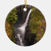 najaarskleuren op de Herfsten van elk Keramisch Ornament (Voorkant)