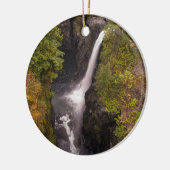 najaarskleuren op de Herfsten van elk Keramisch Ornament (Links)