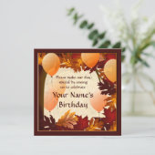 Najaarskleuren van de jaarwisseling - de Boom verl Kaart (Staand voorkant)