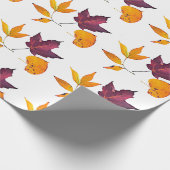 Najaarskleuren van Herfst Cadeaupapier (Hoek)