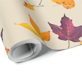 Najaarskleuren van Herfst Cadeaupapier (Rol Hoek)