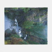 najaarskleuren van het Elk Herfst provinciepark AC Fleece Deken (Voorkant (Horizontaal))