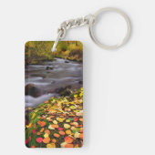 Najaarskleuren van McGee Creek Sleutelhanger (achterkant)