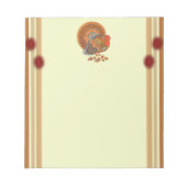 Najaarskleuren van Turkije Notitieblok (Voorkant)