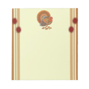 Najaarskleuren van Turkije Notitieblok