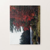 Najaarslaag door Natuur van moeras Orton Effect Legpuzzel (Verticaal)