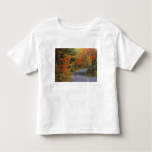Najaarslijn in het Italiaanse natuurpark Itasca Kinder Shirts