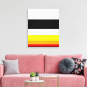 Najaarslijnen Canvas Afdruk (Insitu (Woonkamer))