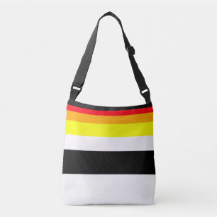 Najaarslijnen Crossbody Tas