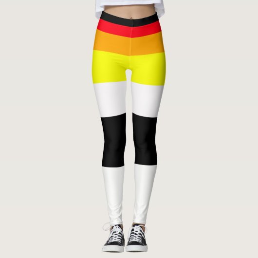 Najaarslijnen Leggings (Voorkant)