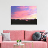 Najaarsnacht Canvas Afdruk (Insitu (Woonkamer))